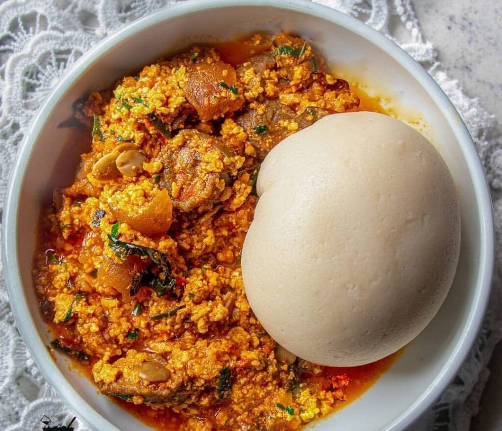 Egusi & Pounded Yam