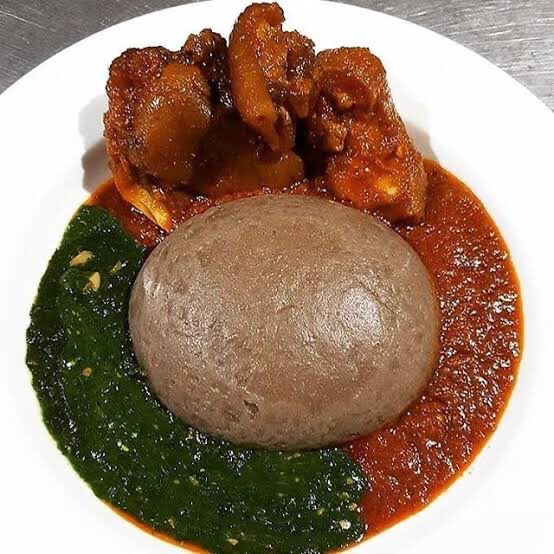 Eba & Ogbono Soup